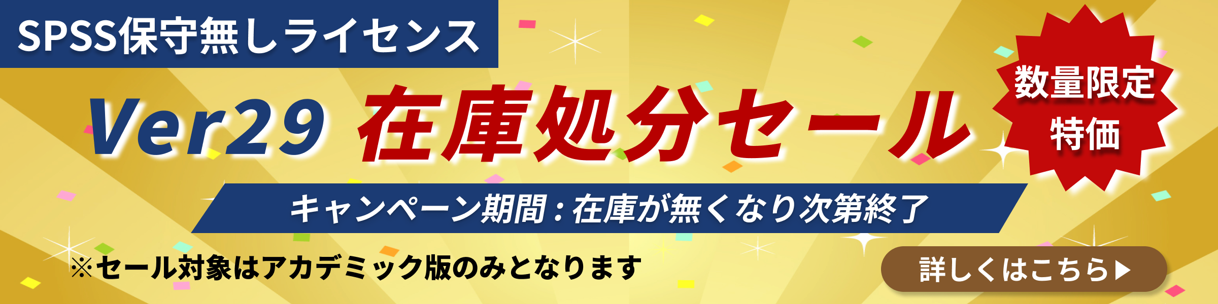 ver29在庫処分セール 期間：在庫が無くなり次第終了