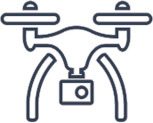 ドローン映像配信