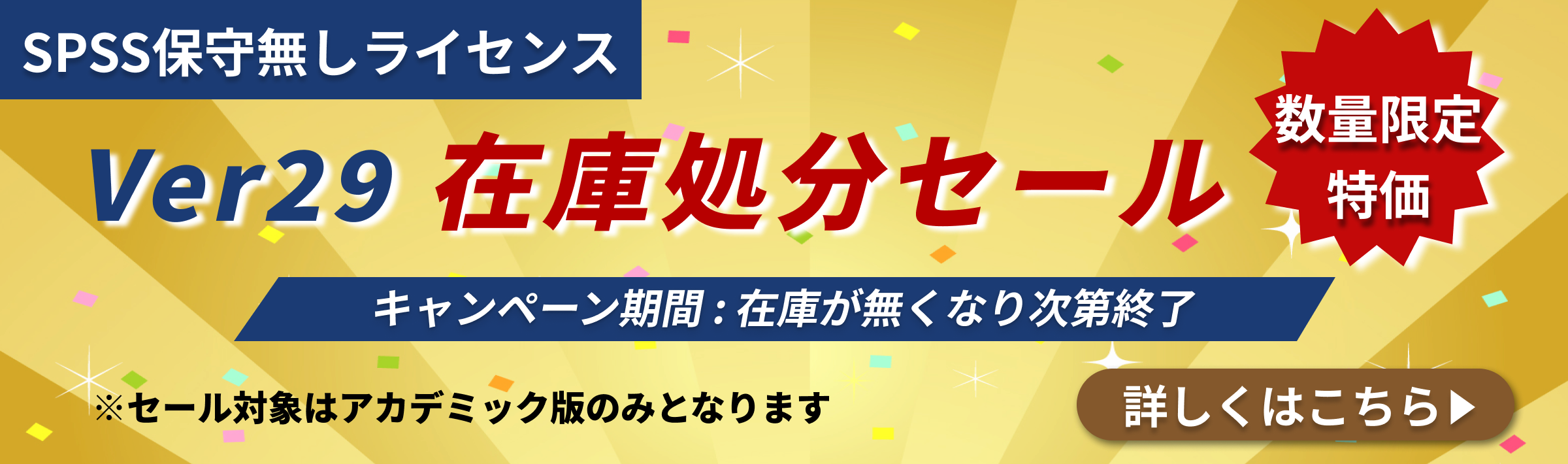 ver29在庫処分セール 期間：在庫が無くなり次第終了